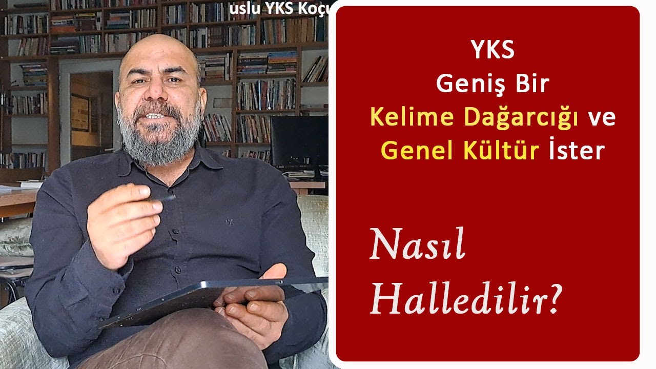 YKS Geniş bir Kelime Dağarcığı ve Genel Kültür İster! #yks #ykstavsiye #eğitimkoçu #yks2026