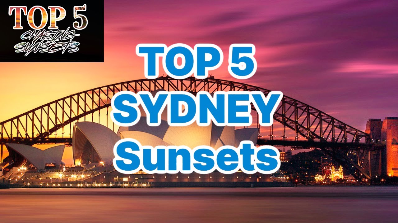 TOP 5 Places in SYDNEY to watch the SUNSET
