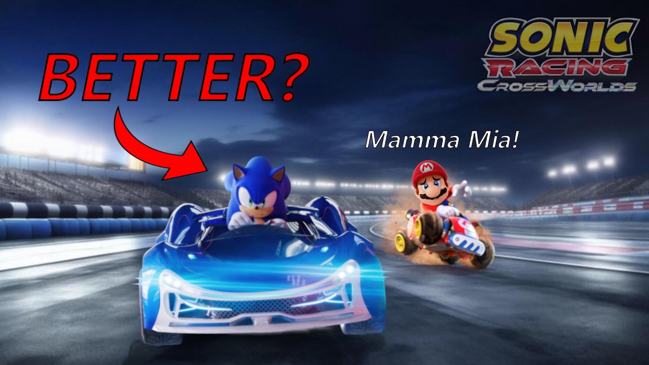 BETTER than MARIO KART? (Sonic Racing: Crossworlds)
