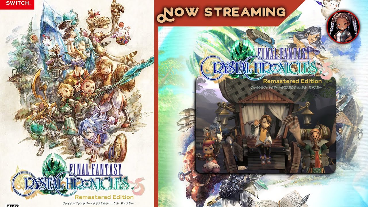 🔴 Beating my Switch games, starting with Final Fantasy Crystal Chronicles - Part 1