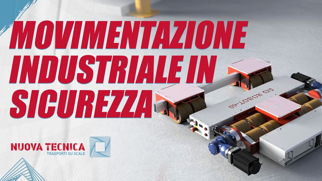 Movimentazione industriale in sicurezza: sollevamento e trasporto carichi pesanti fino a 200  ton
