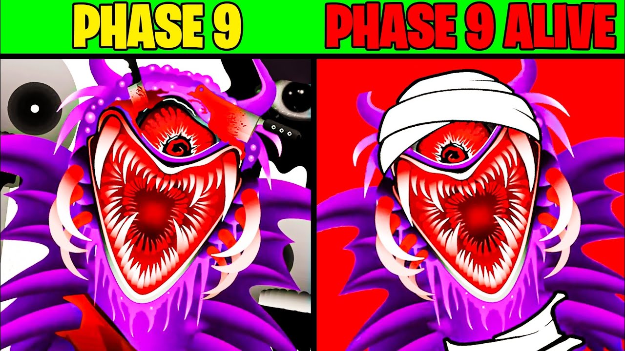 New Phase 9 VS New Phase 9 But Everyone Is Alive in Incredibox Sprunki (New Mod)