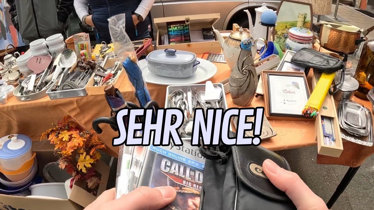 Coole Beute vom Flohmarkt - Reselling Tour 🔥