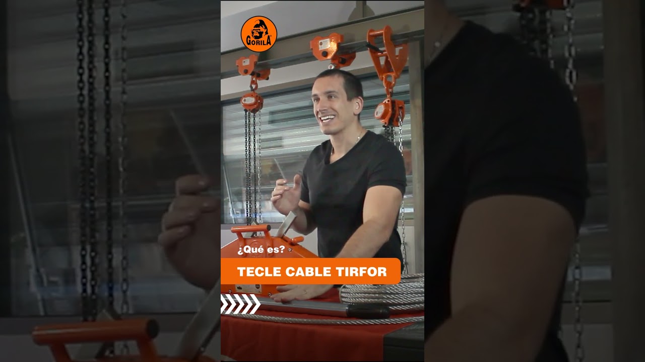 &iquest;Qu&eacute; es el Tecle Cable Tirfor?