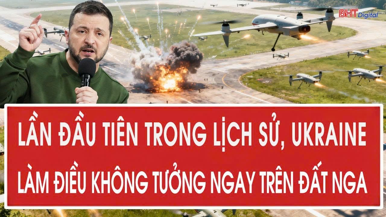 Lần đầu tiên trong lịch sử, Ukraine làm điều không tưởng ngay trên đất Nga