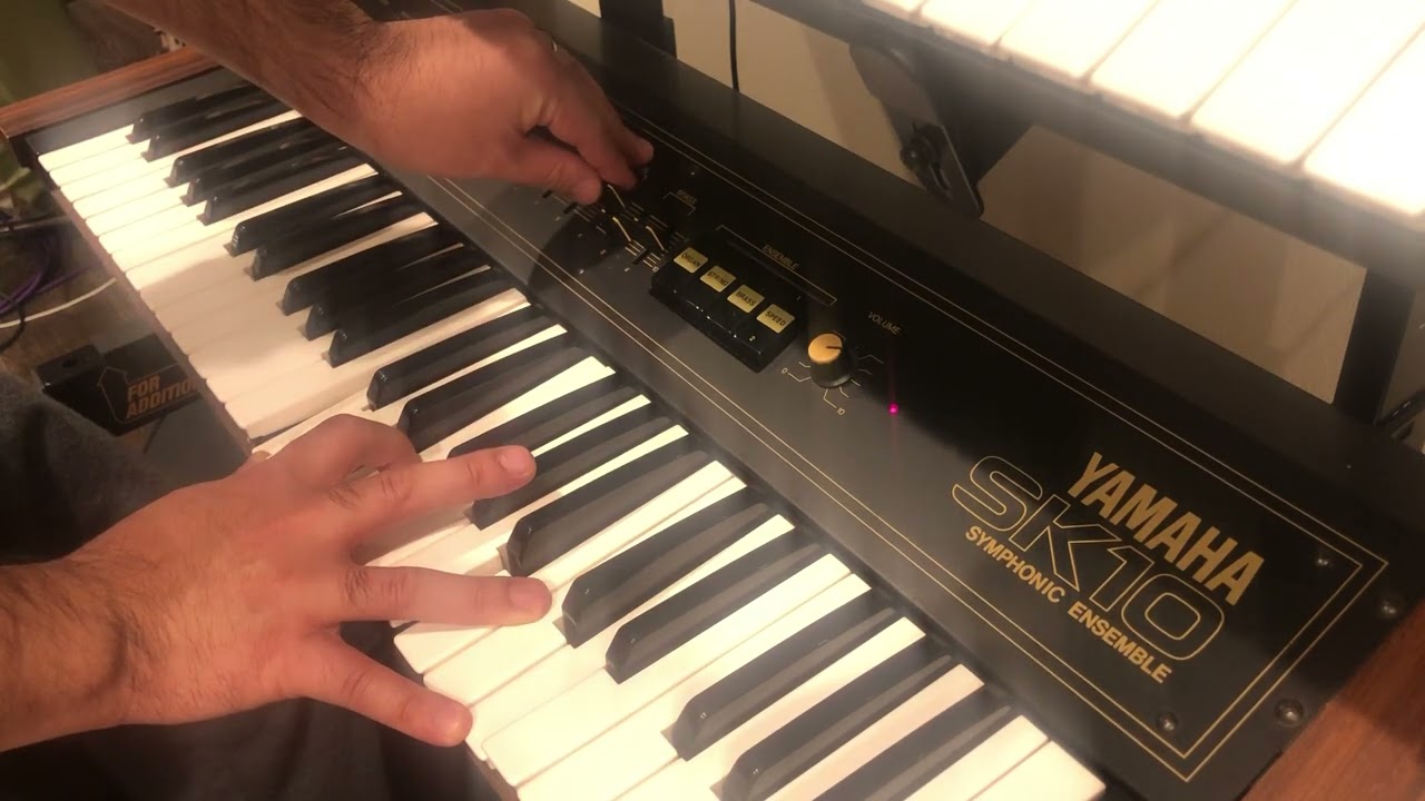 improvisation / YAMAHA SK10