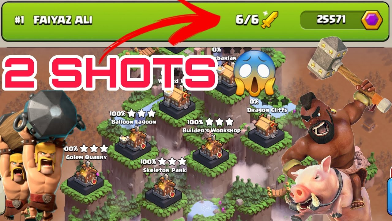 Crazy Hogs 😱 Raid Weekend Attack | Clash of Clans #coc #raidweekends
