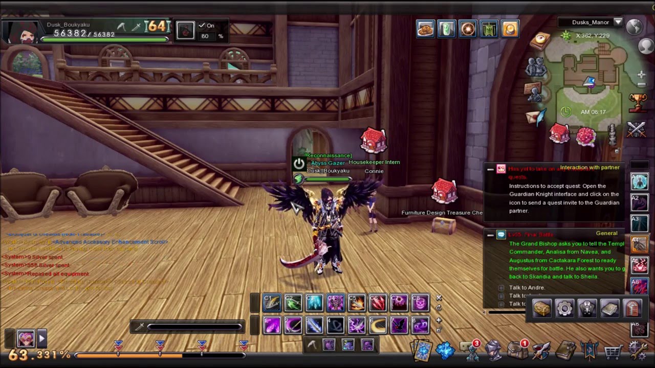Aura Kingdom: How to get a House