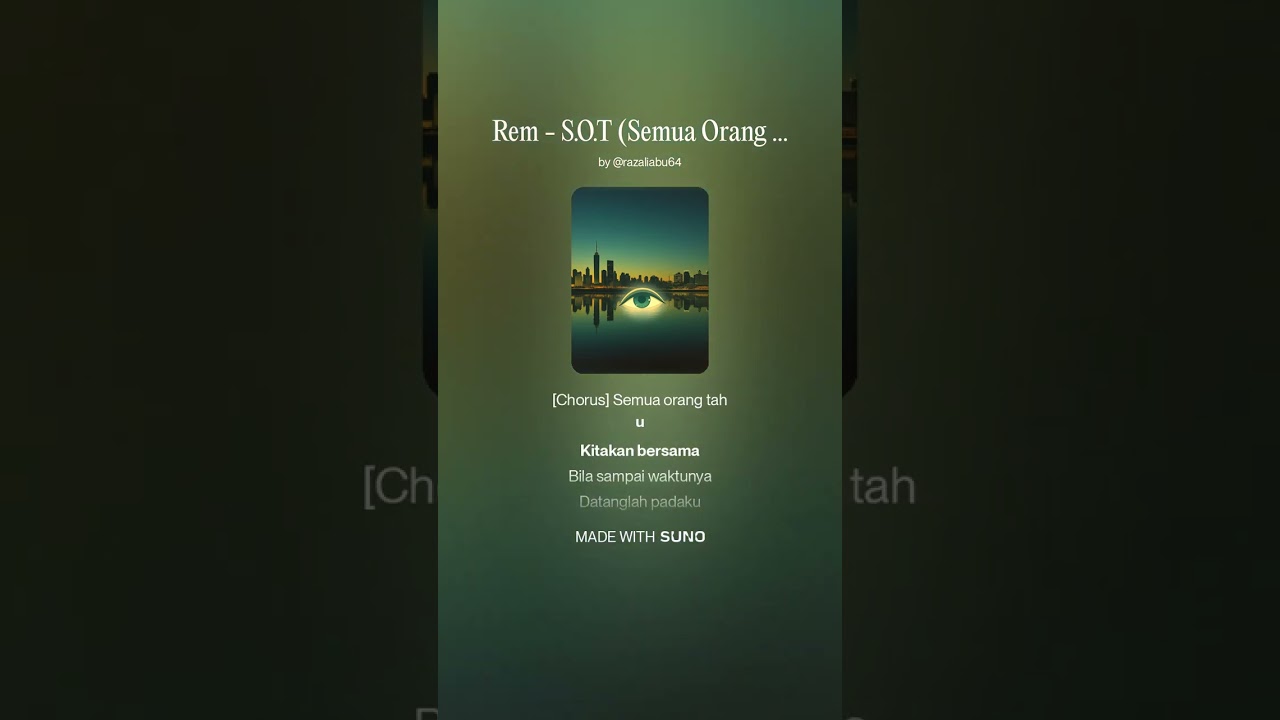 S O T Semua Orang Tahu - REM (Cover)