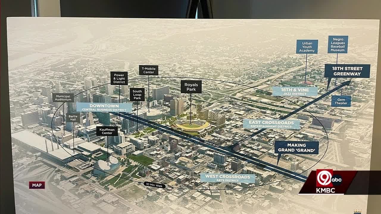 'A Golden Era': Kansas City Royals announce Crossroads location for new stadium site