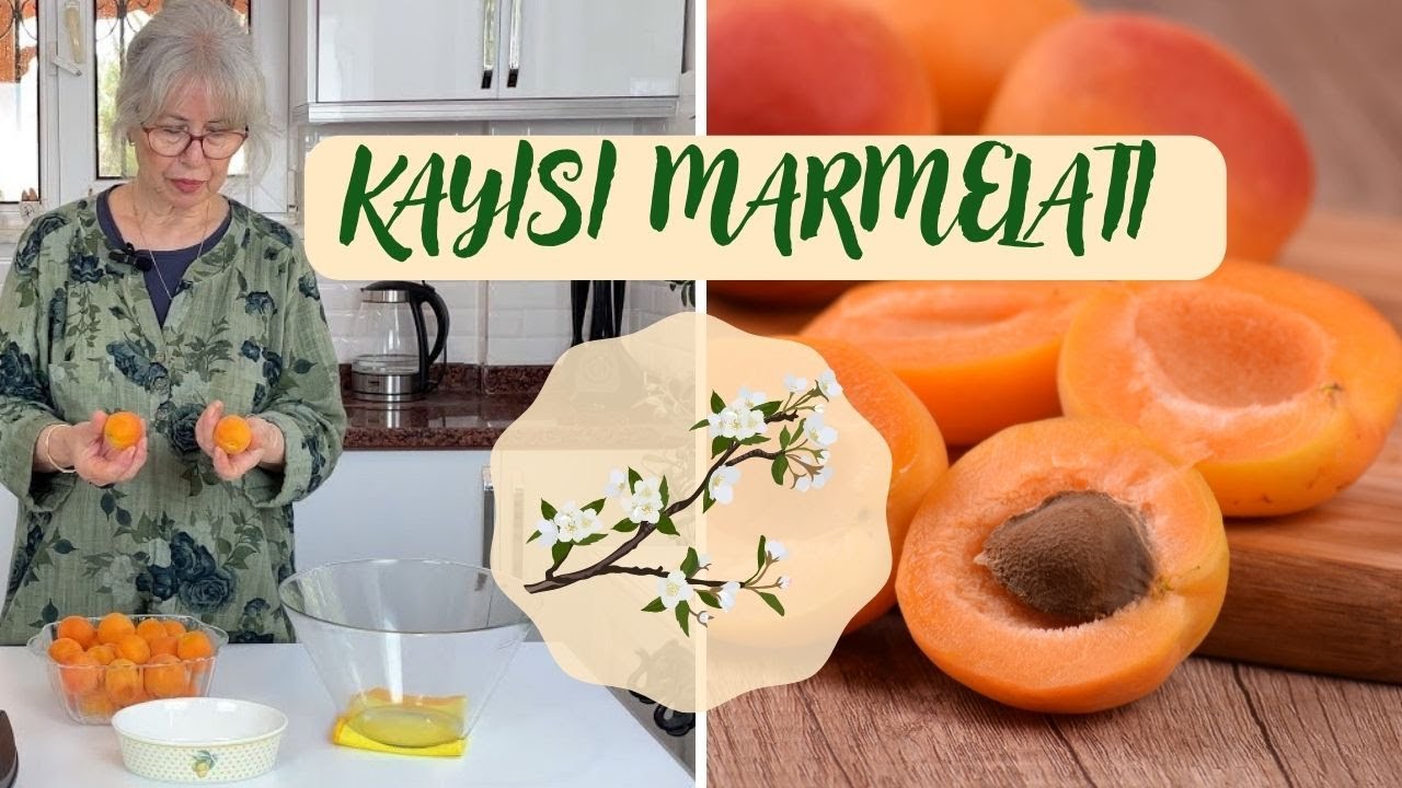 Kayısı Marmelatı 8 Dakika Kaynamalı