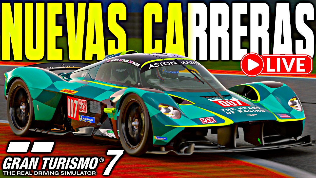 NUEVAS CARRERAS DIARIAS DE GRAN TURISMO 7 EN DIRECTO