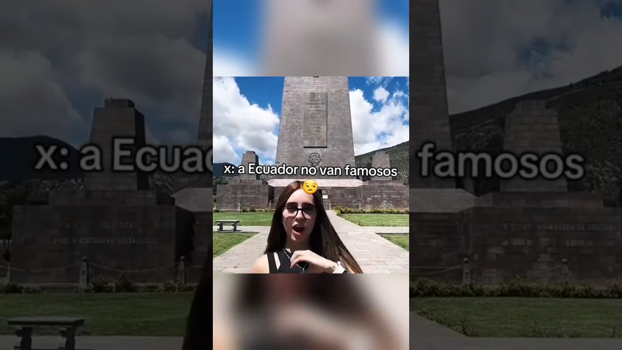 Ecuador y sus famosos 😎 Ecuador no van famosos 😐 #ecuador #parati #famosos