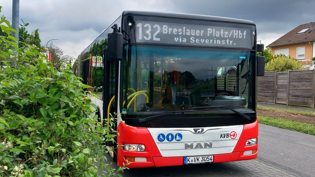 Speed Mitfahrt: KVB Linie 132 Frankenstr. - Breslauer Platz/Hbf (03/2025)