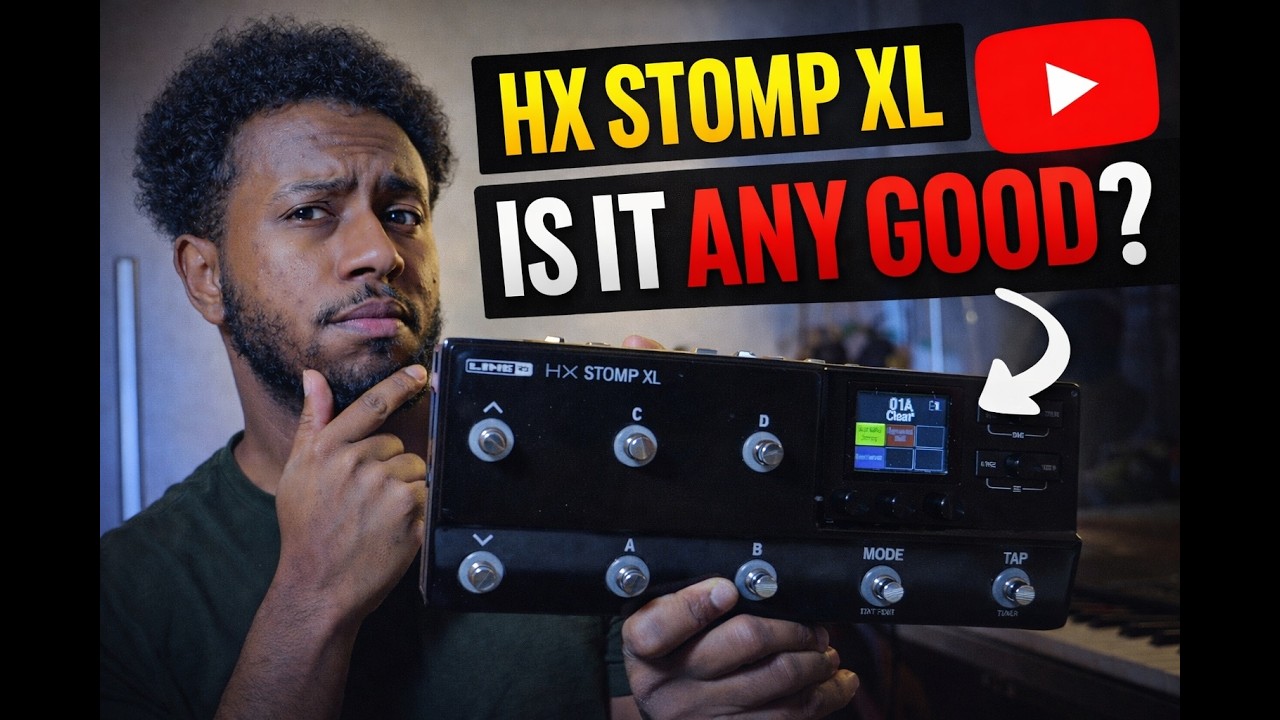 ጊታር ኢፌክተር HX Stomp XL Review