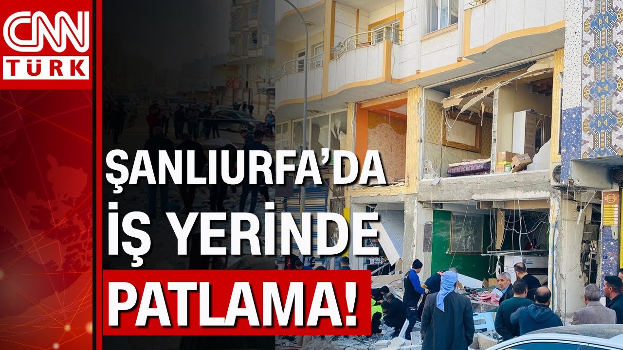 Şanlıurfa'nın Akçakale ilçesinde iş yerinde patlama: 4 yaralı