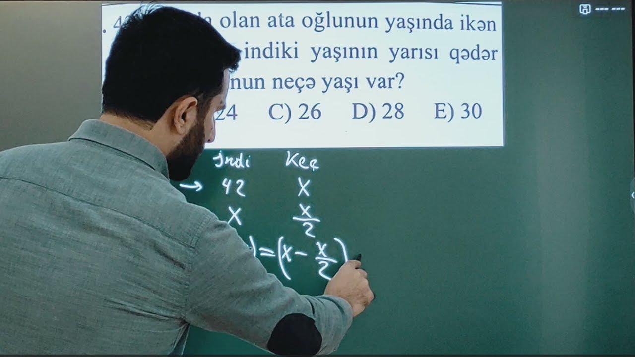 Özünü yoxla / YAŞ məsələsi / Rasim Aliyev