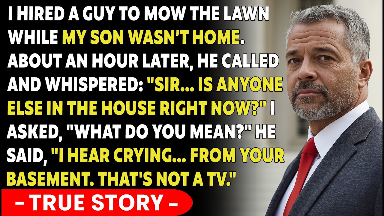 I Hear Crying... From Your Basement.