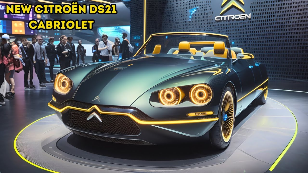 НОВАЯ модель Citroën DS21 Cabriolet 2025 года — официальный анонс | ПЕРВЫЙ ВЗГЛЯД!