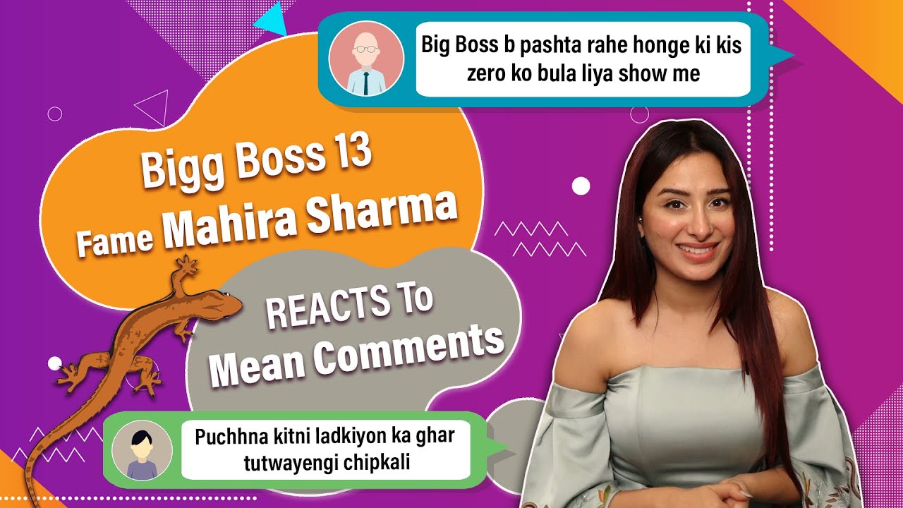 Mahira Sharma's MASALEDAAR Reply To Trolls | Pappu Paras Chhabra, Copying Shehnaaz Gill|Bigg Boss 13