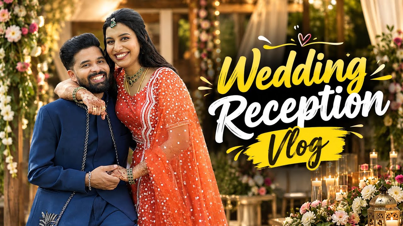 Wedding Reception Vlog 🥳