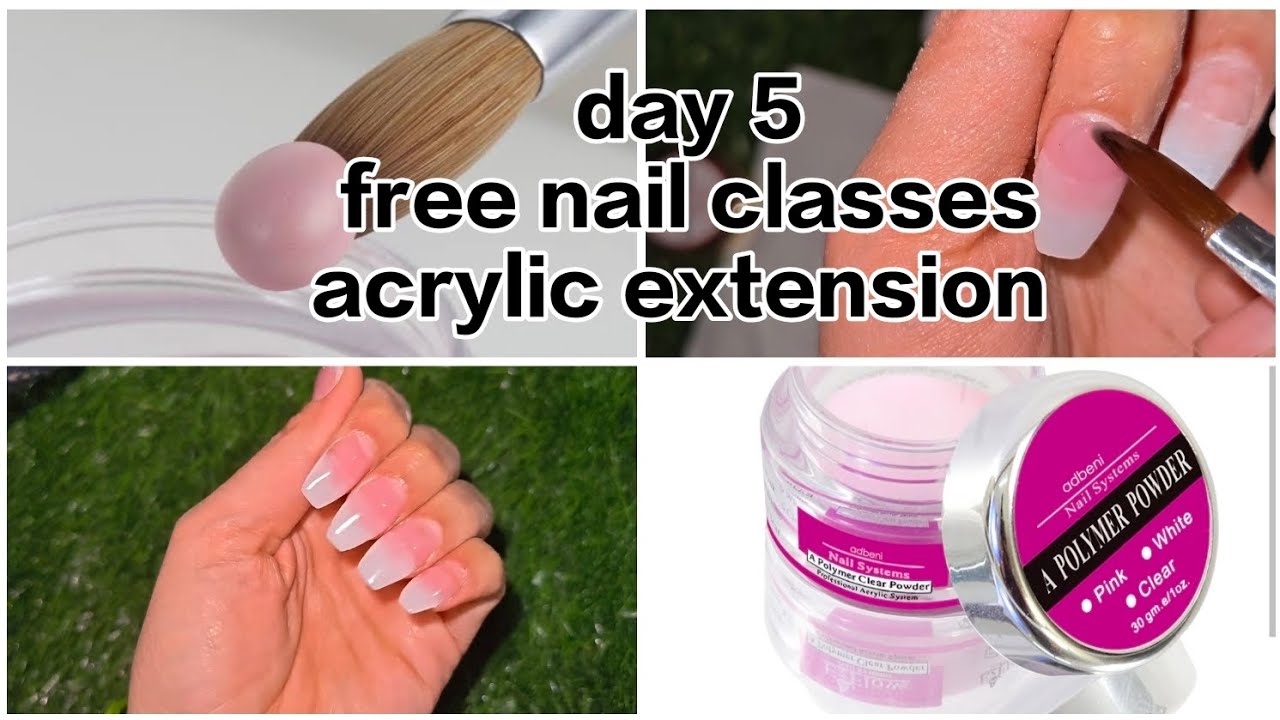 How to do acrylic extension | घर बैठे फ्री में नेल एक्सटेंशन सीखें 