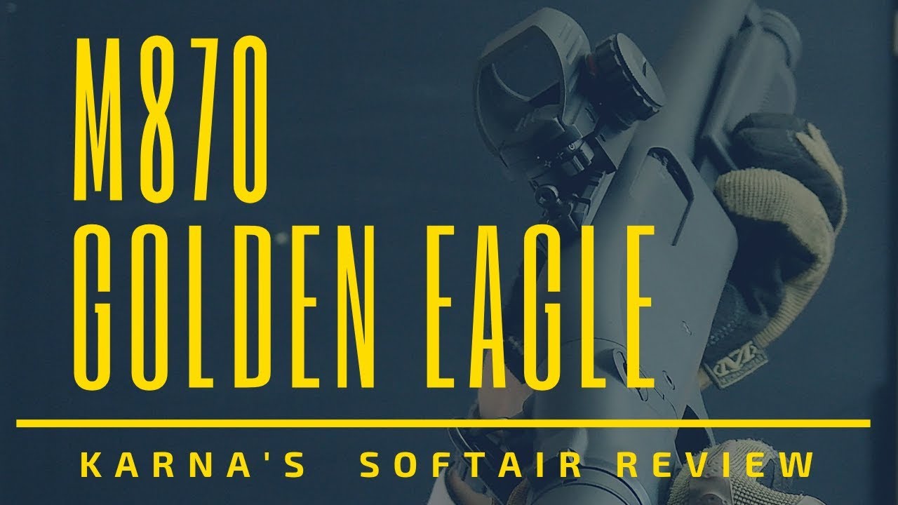 [Airsoft] M870 Golden Eagle - un fusil à pompe pas cher ET à gaz