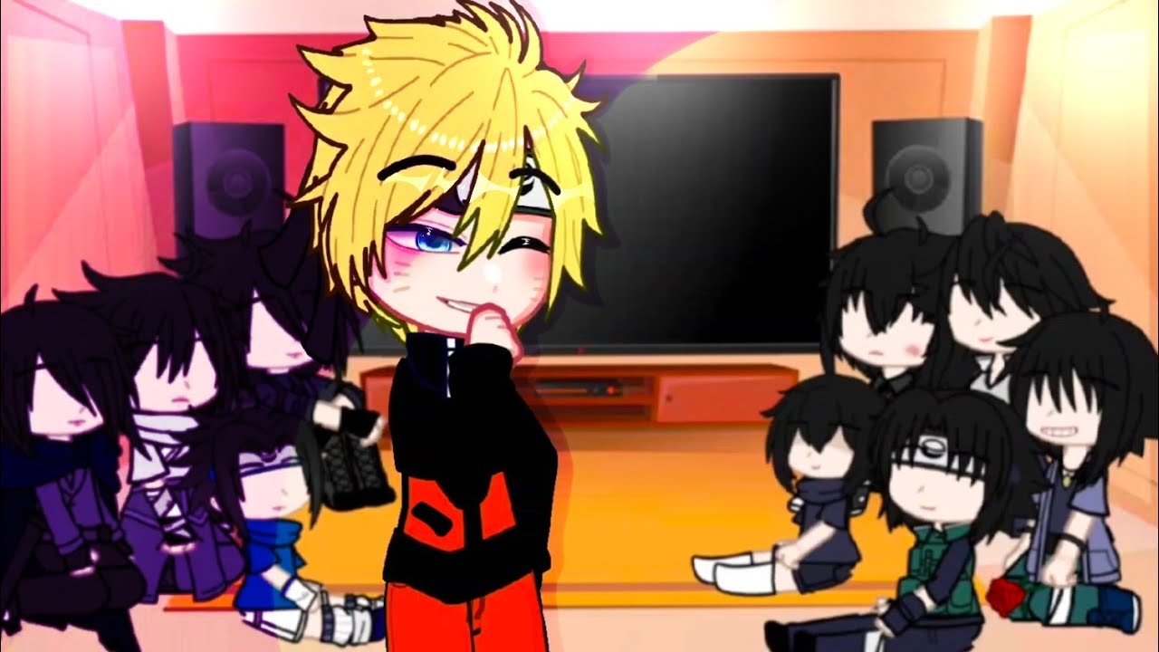•Sasuke's react to Naruto•|Sasuke's AU reaction/gacha|#sasunaru /read description/