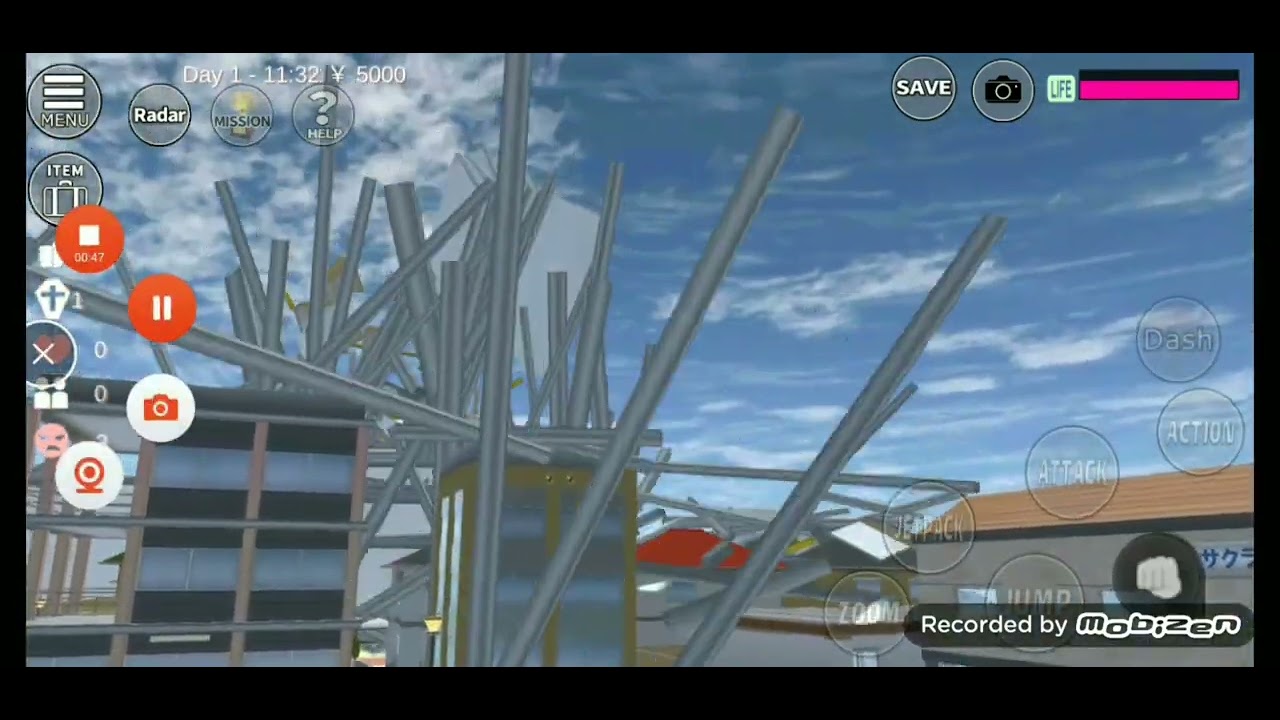 Sakura School Earthquake Short Movie