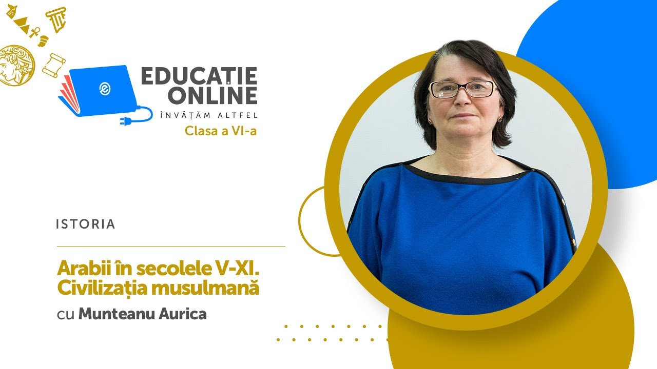 Istoria, clasa a VI-a, Arabii în secolele V-XI. Civilizația musulmană