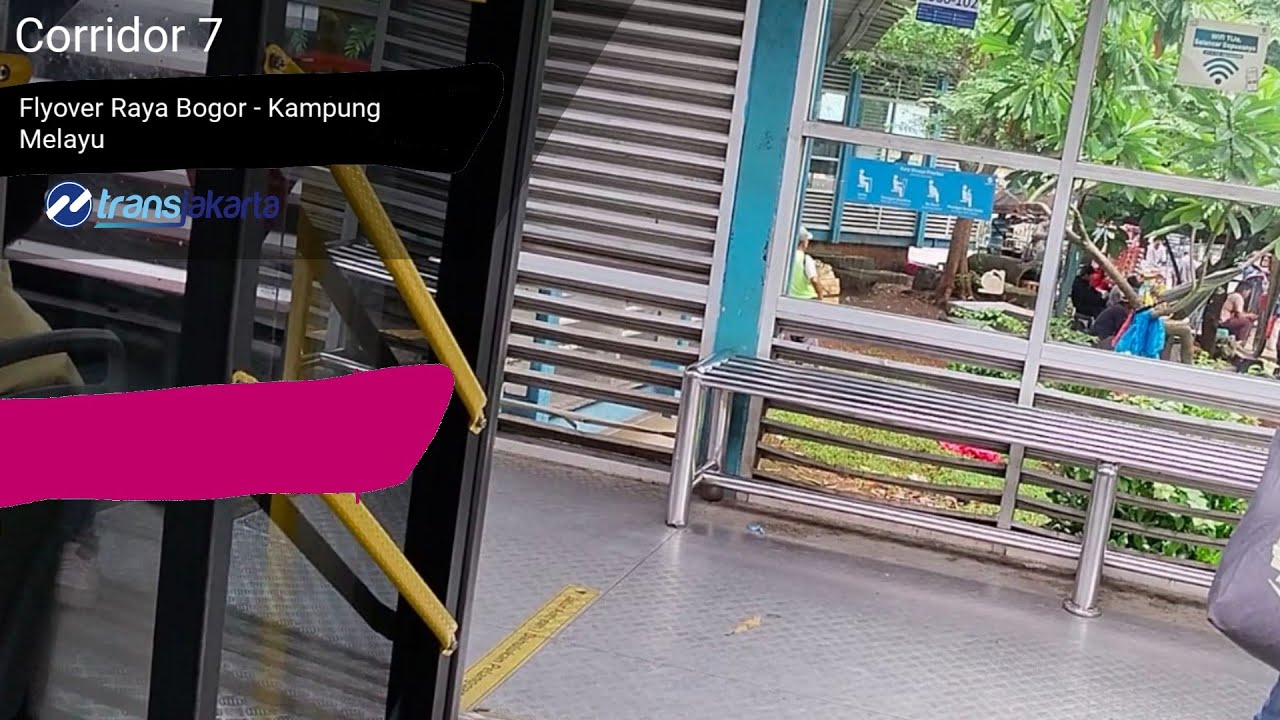 Trip Transjakarta Corridor 7 (Flyover Raya Bogor - Kampung Melayu) 