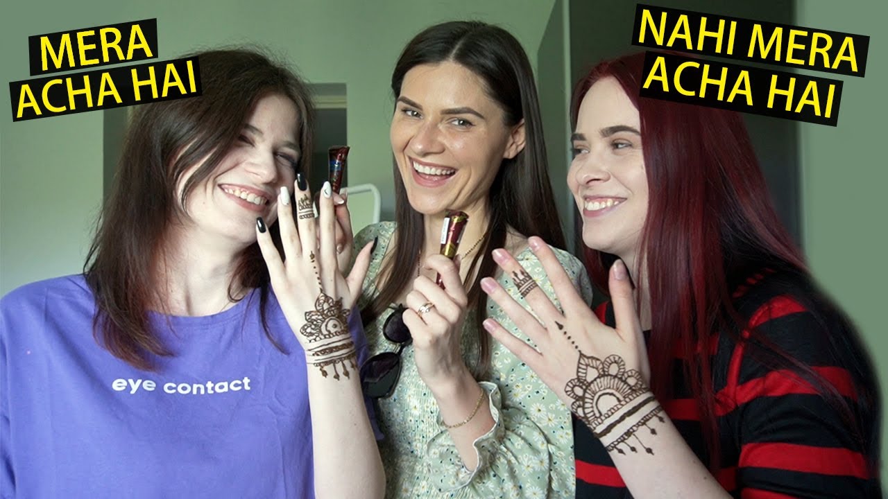 They Try Mehndi in Poland 🇵🇱