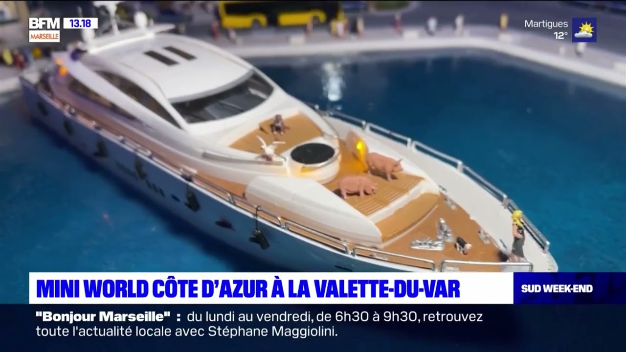 BFM TV - Mini World Côte d'Azur - 18/12/2021