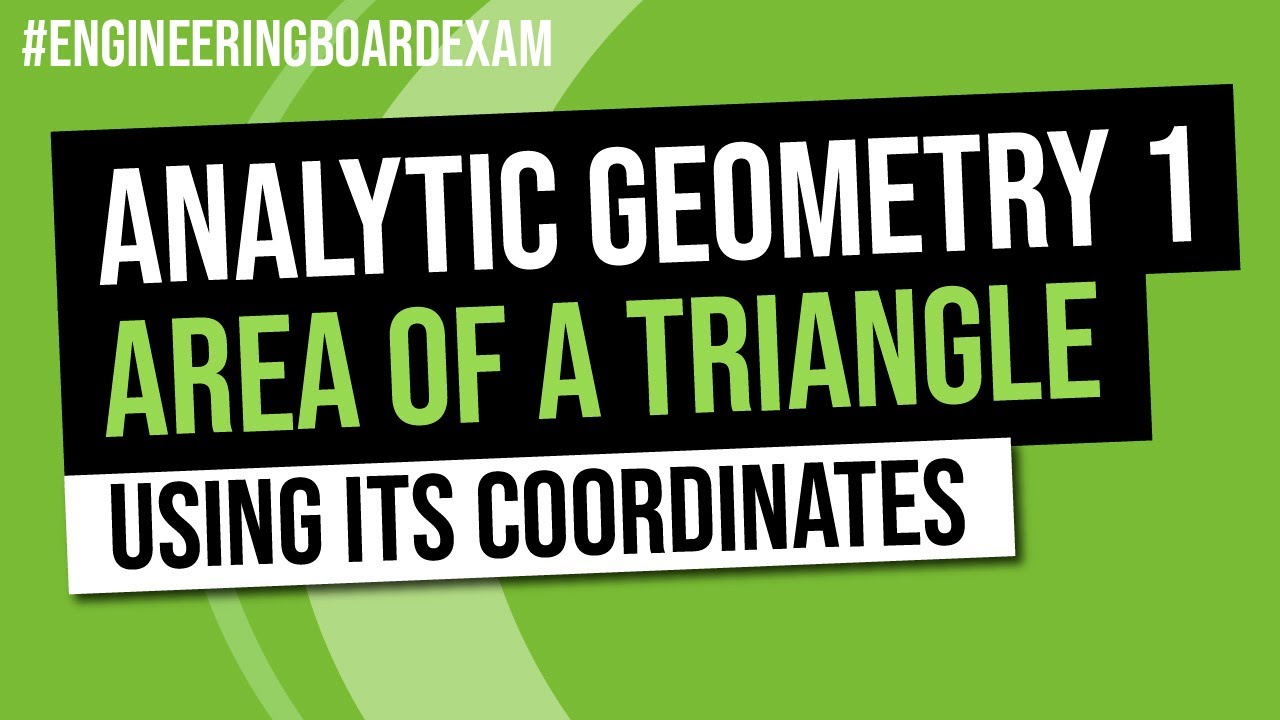 Area of a Triangle by Coordinates