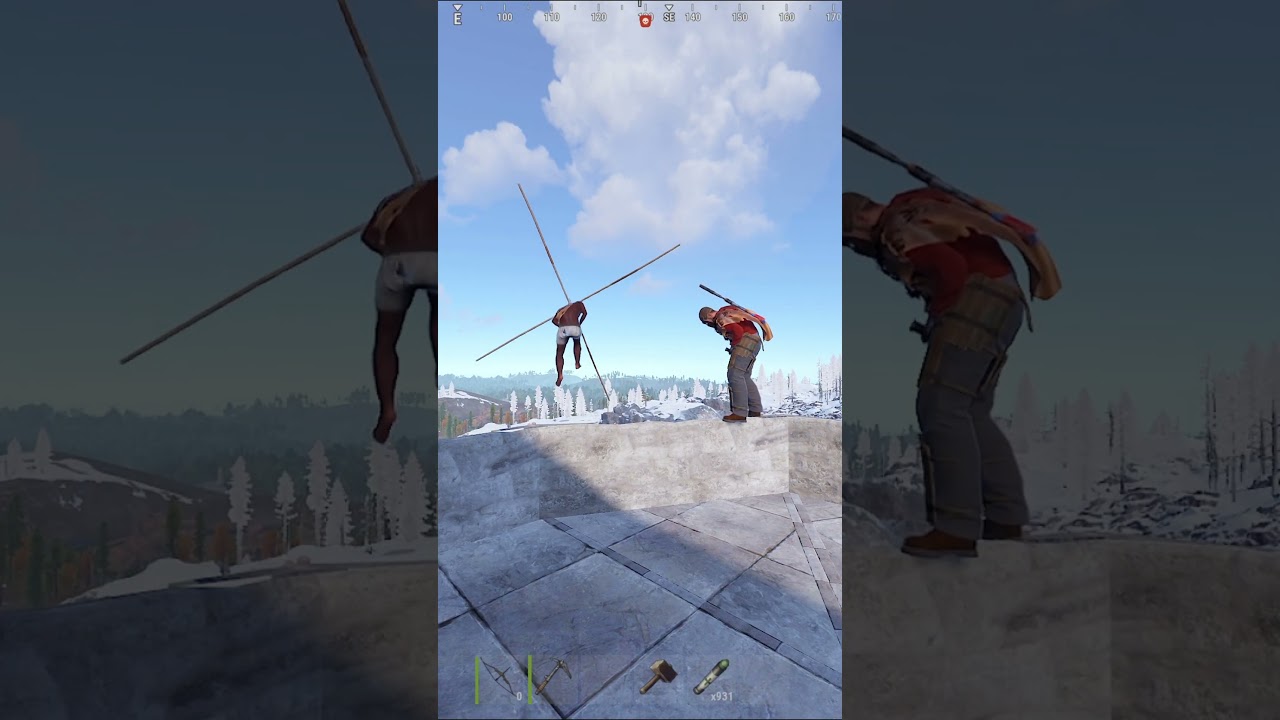 New helicopter in rust?.. | Rust #shorts #rust
