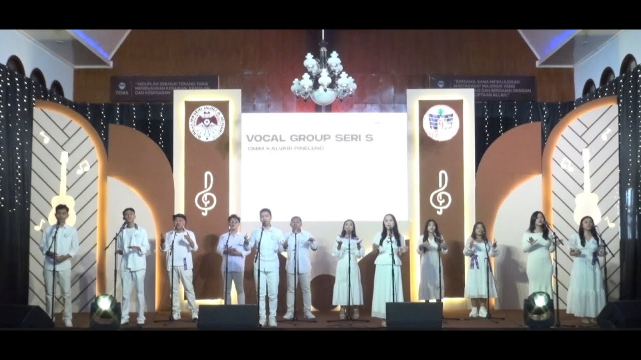 Vocal Group Pemuda GMIM Kalvari Pineleng - FSPG 2025 Seri S | Hymne Pemuda GMIM & Power In Prayer