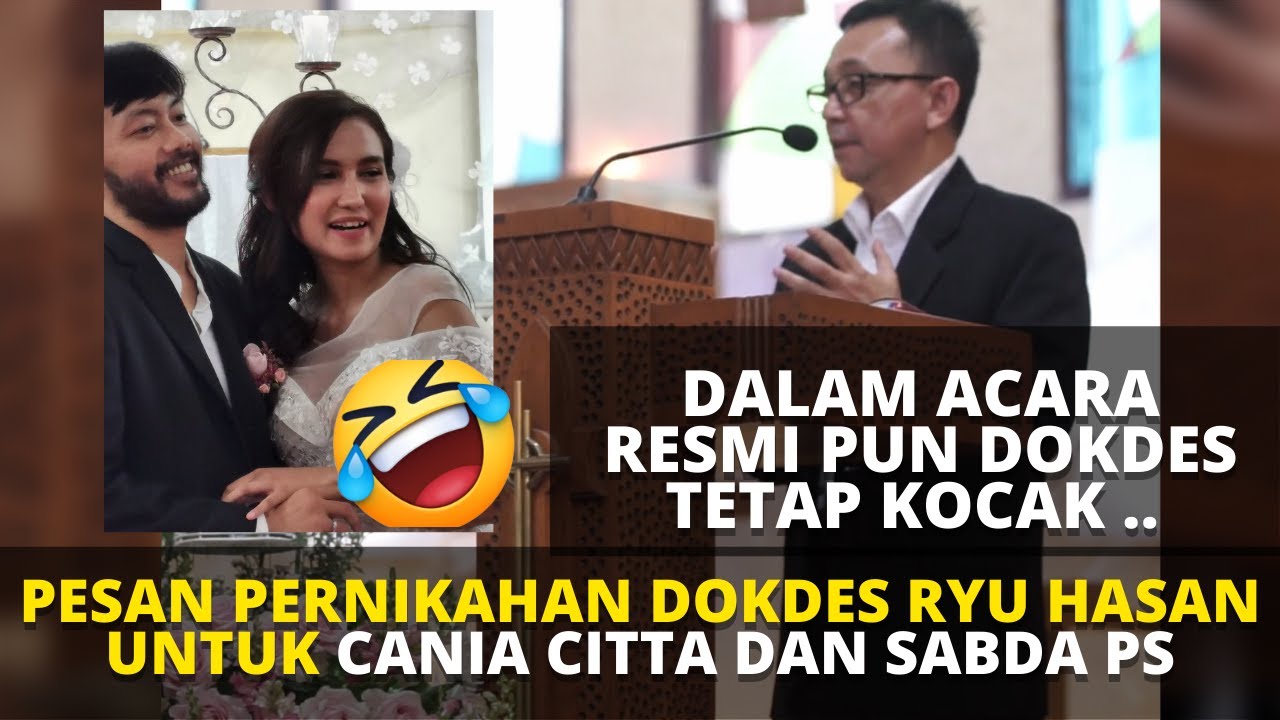 Saat Ryu Hasan Memberikan Pesan Pernikahan 🤣