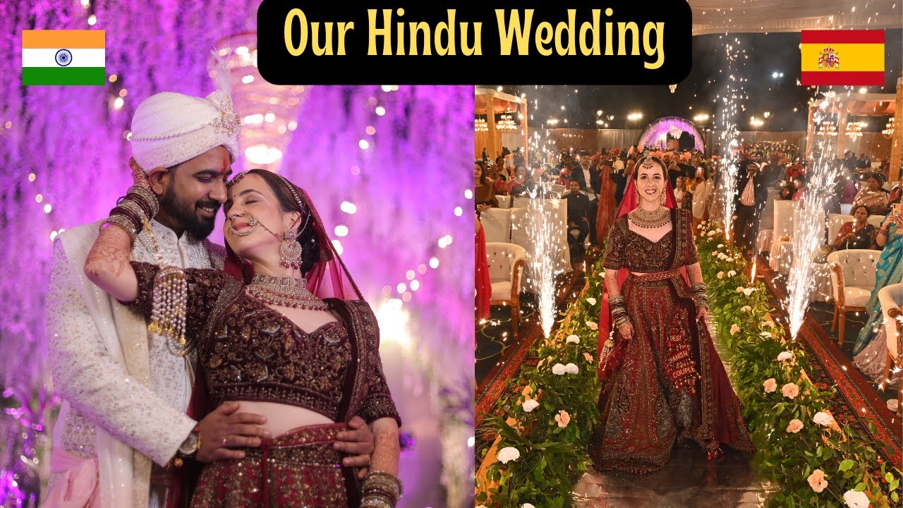 Our Indian Spanish Hindu Wedding Video | Lucknow