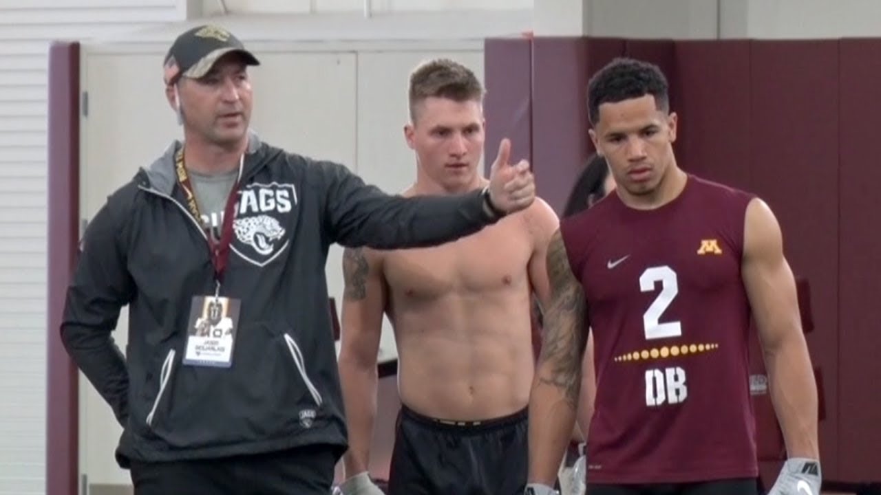 Beaver Football Alumni Gunner Olszewski and John Vogeler Participate In Gopher Pro Day