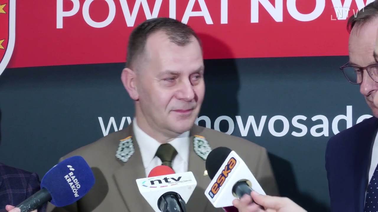 Konferencja prasowa w Starostwie Powiatowym