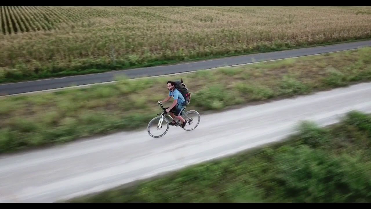 From Above - Cycling to Bamberg