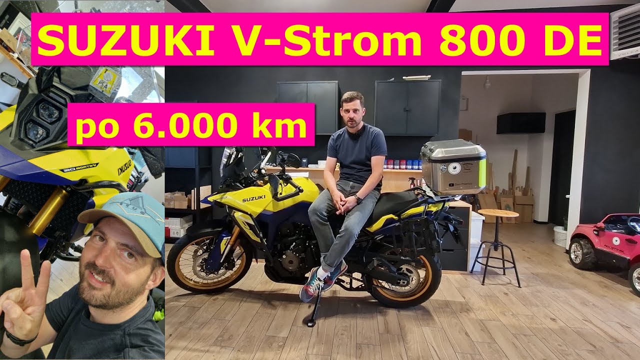 SUZUKI V-Strom 800 DE po 6.000km - moje wrażenia i uwagi