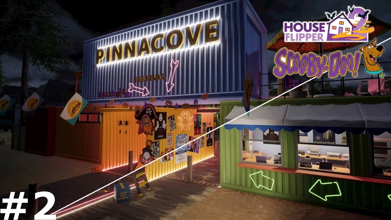 House Flipper 2: Scooby-Doo DLC - Mission 2: Fishy Ghost at the Fish Festival