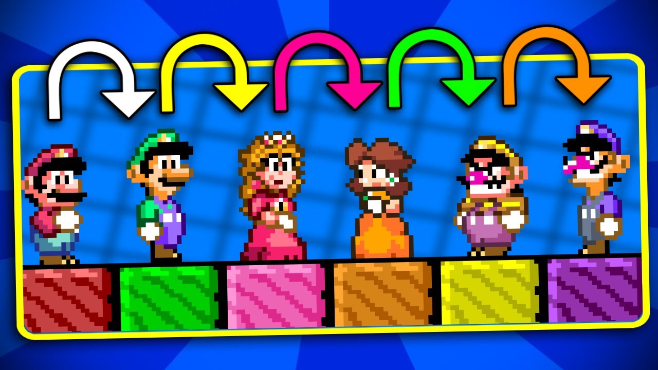 Unleash the Fun: Mario's 6 Character Switch with Special Moves!