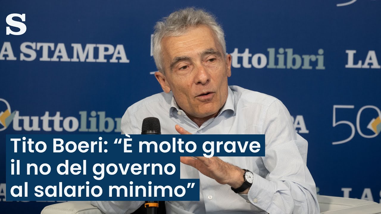 SALONE DEL LIBRO, TITO BOERI: 