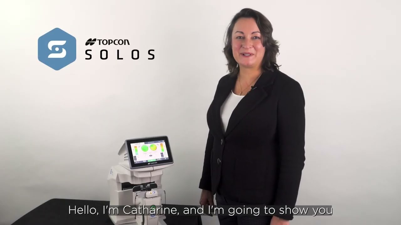 Reviewing the data captured with SOLOS for a progressive spectacle lens