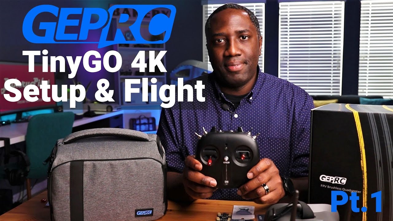 GEPRC TinyGO Setup & 1st Flight | A first time FPV Pilot's Perspective (Pt.1)