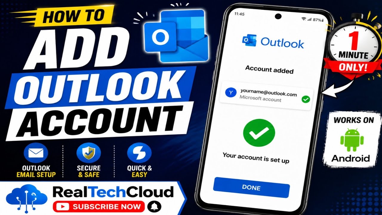 Outlook Won't Sync on Android? | Quick Setup & Login Fix