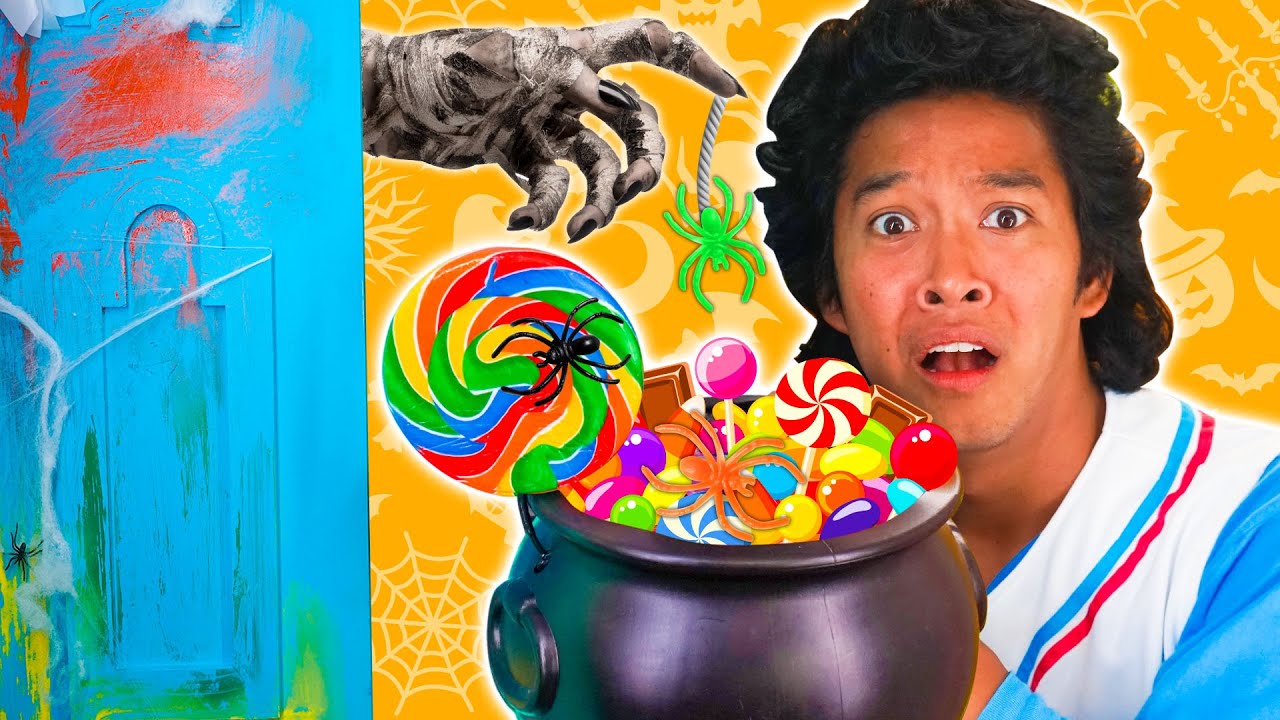 Trick OR Treat!?! Halloween MYSTERY Door Challenge!