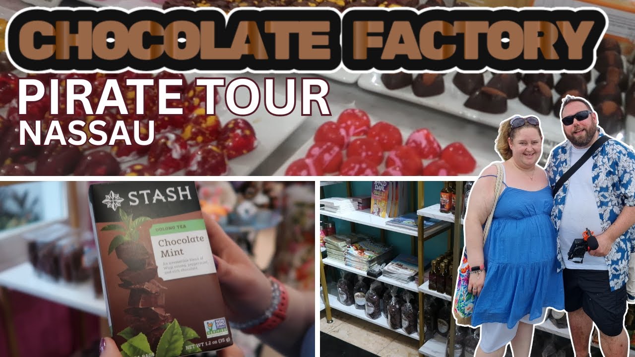 DELICIOUS Grey Cliff CHOCOLATE Factory Tour l Pirate tour part 4